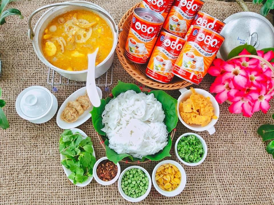 OBO အိုးဘို မုန့်ဟင်းခါးဟင်းရည်အနှစ်
