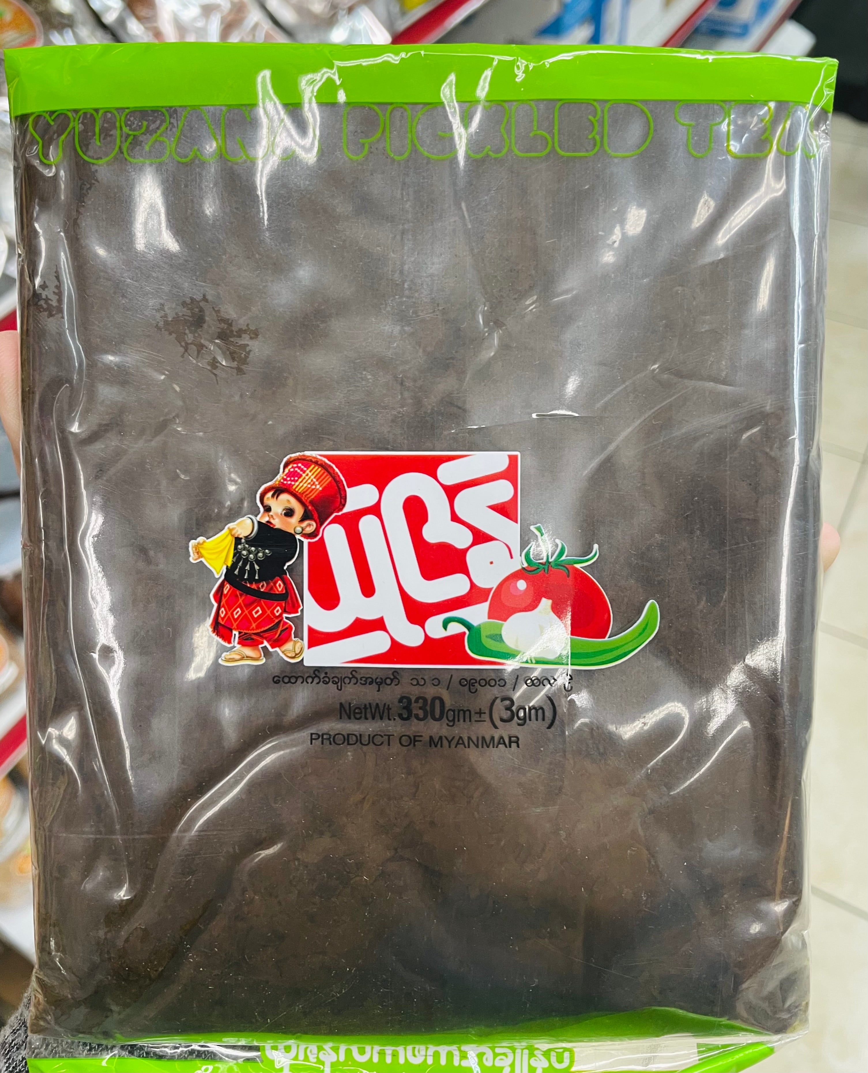 YZN ယုဇန လက်ဖက်အသား အချိုနှပ် 330gm